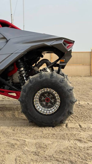 Alba Racing Fractal Crusher billet beadlock wheel, 6x5.5, for Can-Am Maverick R — view 16