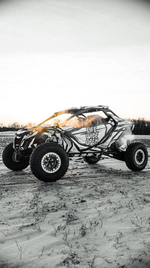 Alba Racing Fractal Crusher billet beadlock wheel, 6x5.5, for Can-Am Maverick R — view 18