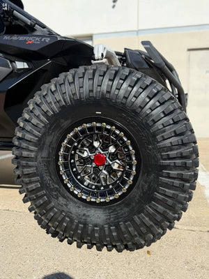Alba Racing Fractal Crusher billet beadlock wheel, 6x5.5, for Can-Am Maverick R — view 1