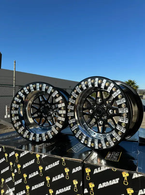 Alba Racing Fractal Crusher 4x136 billet beadlock wheel for Can-Am, Honda, Kawasaki UTV — view 3