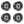Alba Racing Crusher Pro Rally billet beadlock wheel, 5x4.5, for Kawasaki Teryx H2 — view 4