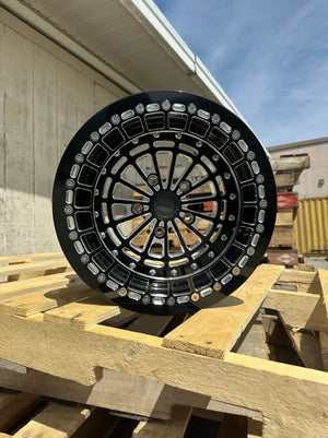 Alba Racing Crusher Pro Rally billet beadlock wheel, 5x4.5, for Kawasaki Teryx H2 — view 3