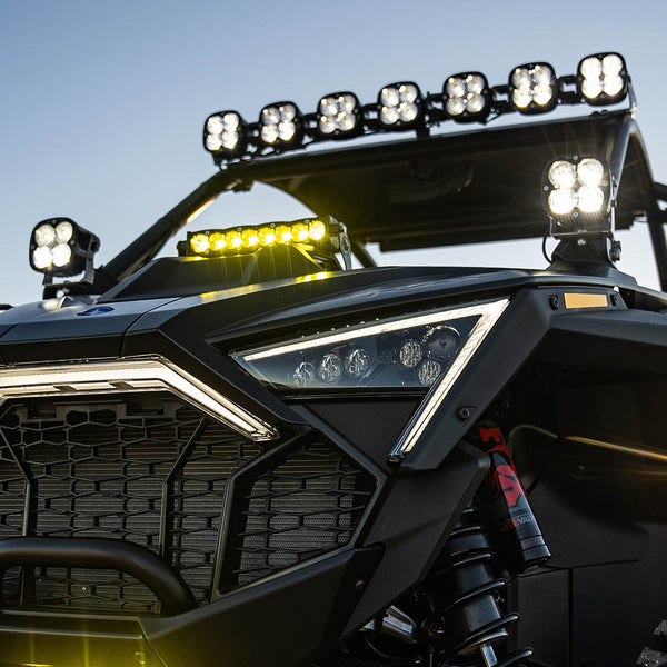Baja Designs RZR Pro R XL Sport A-Pillar Light Kit - Dunes 2 Dezert SXS