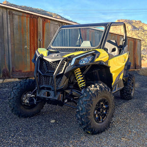 Can-Am Maverick Sport/Trail/Commander Vented Glass Windshield (Collective) - Dunes 2 Dezert SXS