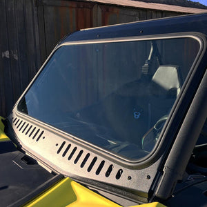Can-Am Maverick Sport/Trail/Commander Vented Glass Windshield (Collective) - Dunes 2 Dezert SXS