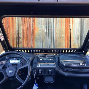 Can-Am Maverick Sport/Trail/Commander Vented Glass Windshield (Collective) - Dunes 2 Dezert SXS
