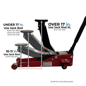 Jack Rod Floor Jack Safety Tool Locking Support - Dunes 2 Dezert SXS