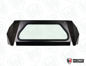 Kawasaki H2 Rear Glass Windshield - Dunes 2 Dezert SXS