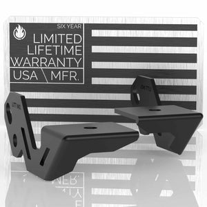 Gusseted Light Pod Mounts Brackets for Polaris RZR A Pillar - Dunes 2 Dezert SXS