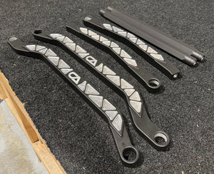 CA Technologies USA billet high clearance radius rods for Kawasaki KRX 1000 — view 3