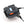 Rugged Radios G2 Mini GMRS radio hand microphone showing the RIDEui display and control buttons
