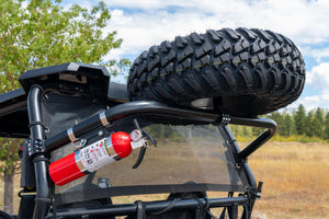 RZR 1000 S Dual Clamp Spare Tire Mount - Dunes 2 Dezert SXS