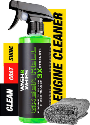 WASH&WHIPS Green Hell Engine Cleaner & Degreaser - Dunes 2 Dezert SXS