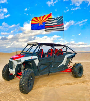 UTV Speed Polaris RZR XP 4 1000 / XP 4 Turbo / Turbo S 4 Rear Bumper cage – photo 7