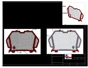 Aftermarket Snap In Grille - Dunes 2 Dezert SXS