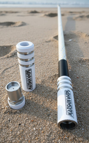 Game Changer LED Whip - Classic White Single - Dunes 2 Dezert SXS