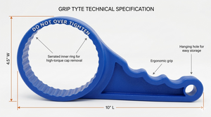 Grip Tyte Wrench for 36 Divot Caps (VP Racing, Bushman, PPF Utility Jug Caps) - Dunes 2 Dezert SXS