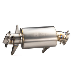 RPM Titanium Muffler for Ski-Doo/Lynx 850 Turbo 2020–2022 - Dunes 2 Dezert SXS