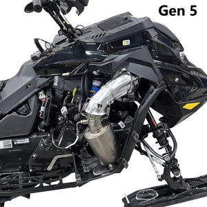 RPM Titanium Muffler for Ski-Doo/Lynx 850 Turbo 2020–2022 - Dunes 2 Dezert SXS