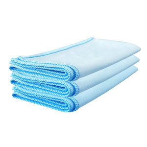 WASH&WHIPS Wipe Once Microfiber Glass Cleaning Cloth Pro - 3 Pack - Dunes 2 Dezert SXS