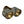 RPM CFMoto Z10 exhaust tip, gold tip with gold forged carbon sleeve