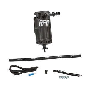 RPM Polaris RZR Pro R 4 Cylinder 4-Stage Oil Catch Can Kit - Dunes 2 Dezert SXS