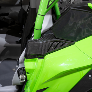 Kawasaki H2 Carbon Fiber Pillar Covers Kit | RPM - Dunes 2 Dezert SXS