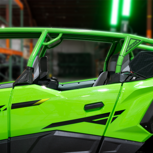 Kawasaki H2 Carbon Fiber Pillar Covers Kit | RPM - Dunes 2 Dezert SXS