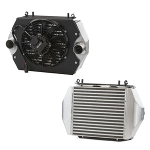 RPM Kawasaki H2 Stage 2 Intercooler Kit | Big Core + Fan - Dunes 2 Dezert SXS