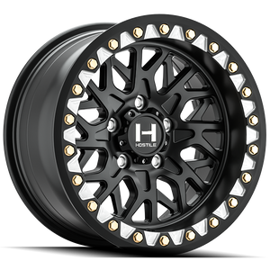 Hostile H333 Glamis Beadlock UTV Wheel - Asphalt