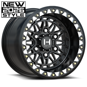 Apex Beadlock Asphalt 15" UTV Wheel 6x5.5