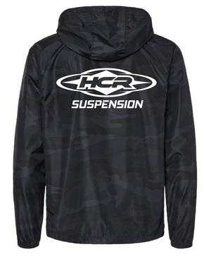 HCR Suspension Logo Windbreaker detail view