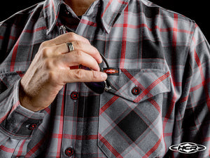 HCR x Dixxon Limited Edition Flannel installed view