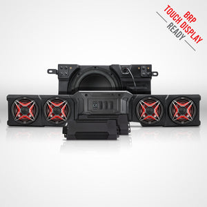 SSV Works Phase-4 V-Spec 5-speaker front-cab audio kit for Can-Am Defender HD11 — view 1