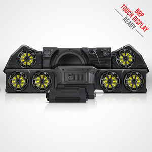 SSV Works Phase-5 K-Spec 7-speaker Kicker audio kit for Can-Am Defender HD11 — view 1