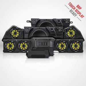 SSV Works Phase-7 K-Spec 8-speaker Kicker audio kit for Can-Am Defender HD11 — view 1