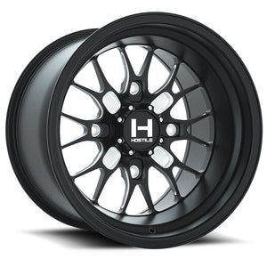 Boost Satin Milled 15" UTV Wheel 4-Lug
