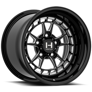 Rival Gloss Black 15" UTV Wheel 6x5.5