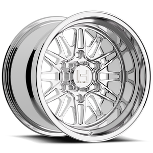 Gecko Polished 15" UTV Wheel 6x5.5