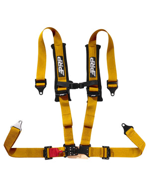 PRP Seats 4.2 Latch & Link 4-Point 2" Harness, Gold