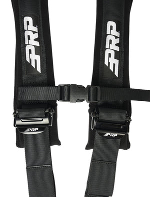 PRP Seats 4.2 Latch & Link 4-Point 2" Harness, Black, detail view 6