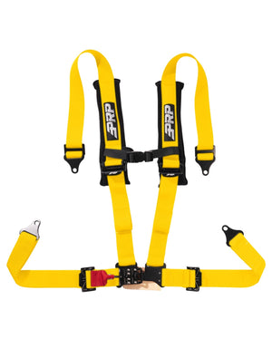 PRP Seats 4.2 Latch & Link 4-Point 2" Harness, Yellow
