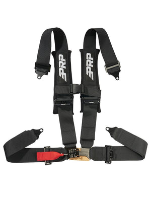 PRP Seats 4.3 Latch & Link 4-Point 3" Harness, Black