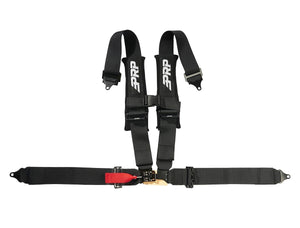 PRP Seats 4.3 Latch & Link 4-Point 3" Harness, Black, detail view 2