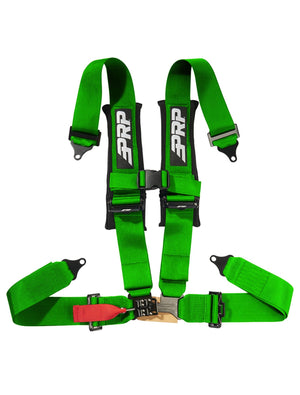 PRP Seats 4.3 Latch & Link 4-Point 3" Harness, Green