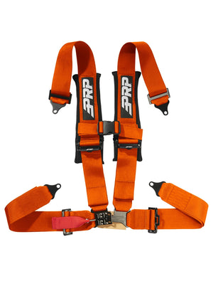 PRP Seats 4.3 Latch & Link 4-Point 3" Harness, Orange