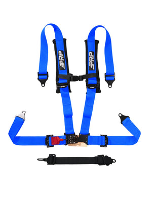 PRP Seats 5.2 Sewn-In Latch & Link 5-Point 2" Harness, Blue