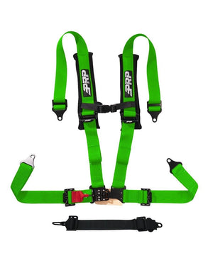 PRP Seats 5.2 Sewn-In Latch & Link 5-Point 2" Harness, Green