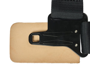 PRP Seats 5.2 Sewn-In Latch & Link 5-Point 2" Harness, Black, detail view 5