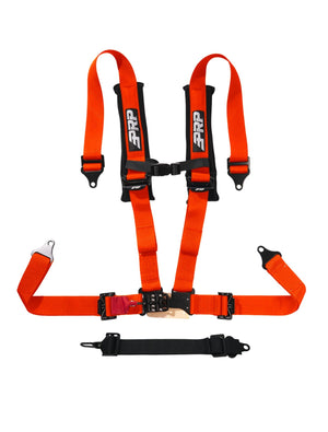 PRP Seats 5.2 Sewn-In Latch & Link 5-Point 2" Harness, Orange